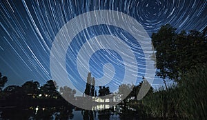 On the banks of the river Irpen