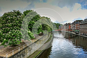 Banks of Sambre River, Namur, Belgium