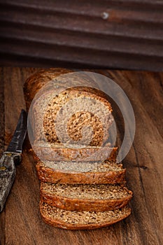 Bannana nuts bread photo