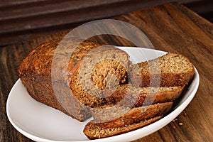 Bannana nuts bread photo