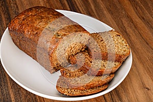 Bannana nuts bread photo