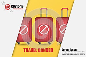 Banned on flights, travels and movements. Global virus.