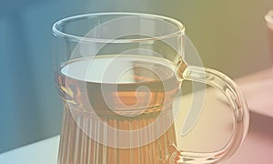 The banner background features a dynamic and visually appealing design