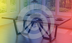 The banner background features a dynamic and visually appealing design that enhances the overall message of the banner.