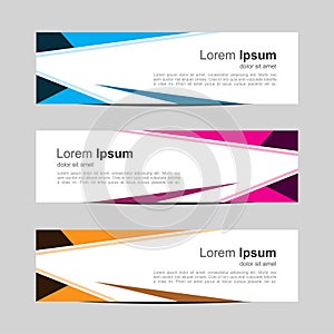 Banner background.Modern template design.Vector design Banner background