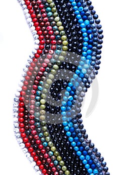 Banner bright beads