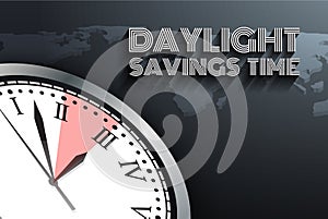 Banner for change your clocks message for Daylight Saving Time