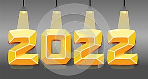 Banner concept for New Year 2022.