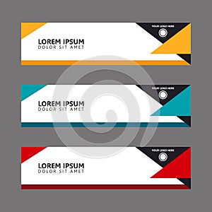 Banner Design Vector for Business