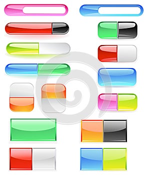 Banner is divided into two buttons