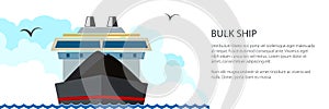 Banner Dry Cargo Ship