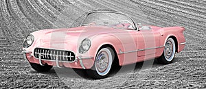 banner header footer style web car transport retro chevy chevrolet red american autos vehicles