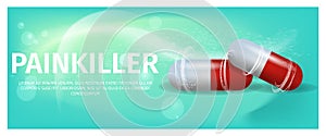 Banner Illustration Advertisement Painkiller Pils