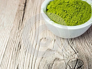 Banner Matcha Powder asian culture