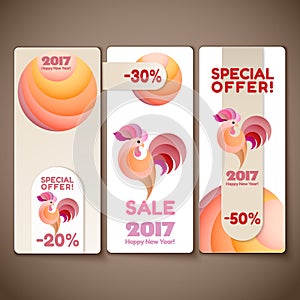 Banner sale set for New Year of the rooster