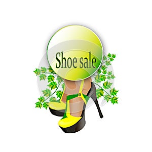 Banner sales for a Shoe store