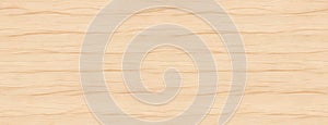 Banner with seamless wood texture background illustration closeup. Light wood.