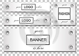 Banner Set with Eyelets