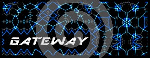 Banner tech style `Gateway`