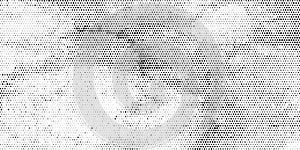 Banner template with abstract halftone dots design