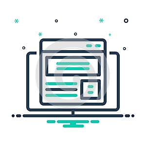 Mix icon for Banners, web and banners