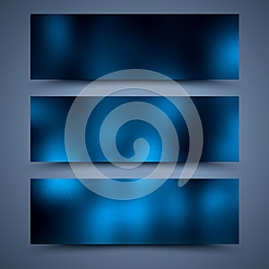 Banners templates. Abstract backgrounds
