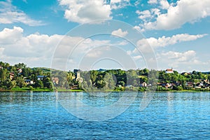 Banostor, a village in Serbia in the Vojvodina province on right riverbank of Danube river photo