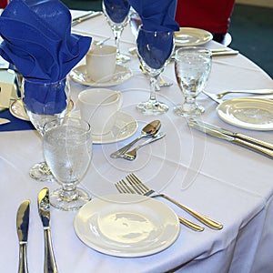 Banquet Table Formal Wedding photo