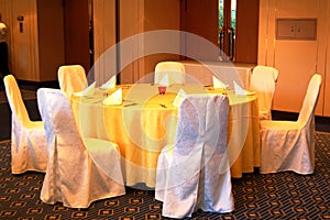 Banquet Table Setting