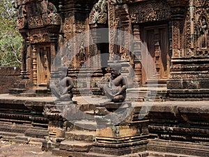 Banreay Srei Temple, Siem Reap Province, Angkor's Temple Complex Site listed as World Heritage by