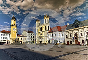 Banska Bystrica's main square, Slovakia