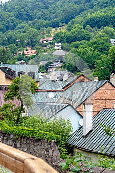 Banska Stianvica town in central Europe, Slovakia