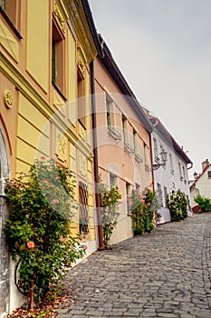 Banska Stianvica town in central Europe, Slovakia,