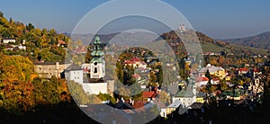 Banska Stiavnica in autumn