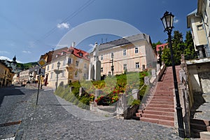 Banska Stiavnica, intersections at