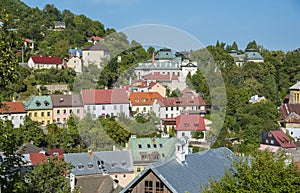 Banská Štiavnica je staré stredoveké banícke centrum. Mesto dedičstva UNESCO