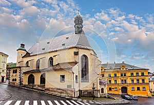 Banská Štiavnica, kostel sv. Kateřiny, Slovensko