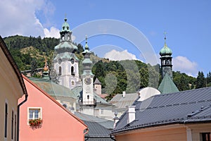 Banska Stiavnica in summer, Slovak Republic