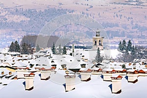 Bulgarian ski resort Bansko, Bulgaria