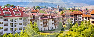 Bansko summer panorama and mountains, Bulgaria