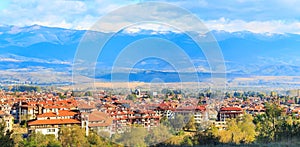 Bansko town panorama, Bulgaria