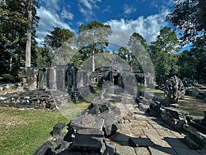 Banteay Kdei Entrance: A Testament to Cambodia Glorious Past in Angkor Wat, Siem Reap, Cambodia