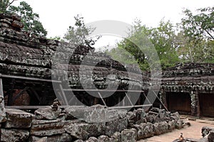 Banteay Kedi Temple in Angkor