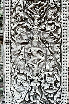 Banteay SamrÃ© Bas Reliefs