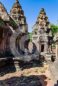 Banteay Srei at Siem Reap,Cambodia