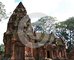 Banteay Srei Temple. Angkor. Siem Reap. Cambodia