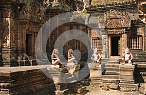 Banteay Srei temple, Angkor Wat, Cambodia