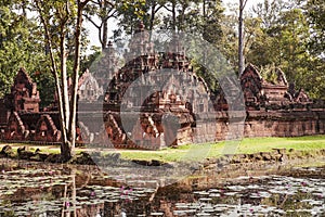 Banteay Srei Temple In The Jungle