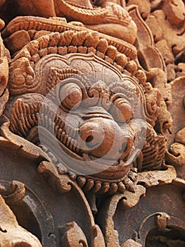 Banteay Srei temple near Angkor Wat, Cambodia.