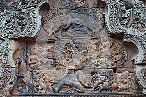 BANTEAY SREI TEMPLE IN SIEM REAP, CAMBODIA